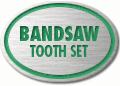 bandsaw tooth set fersco saw